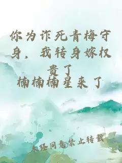 你为诈死青梅守身，我转身嫁权贵了
